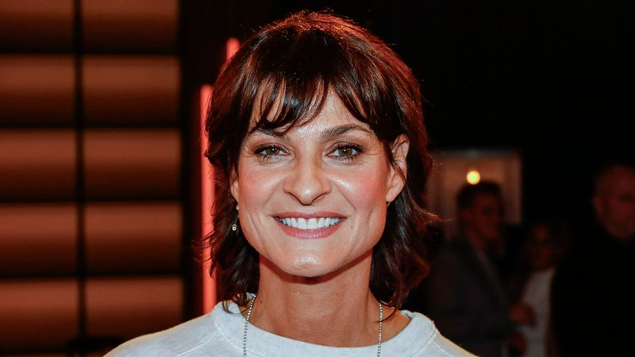 Marlene Lufen bei der Aufzeichnung der WDR-Talkshow Kölner Treff im WDR Studio BS 2. Köln.