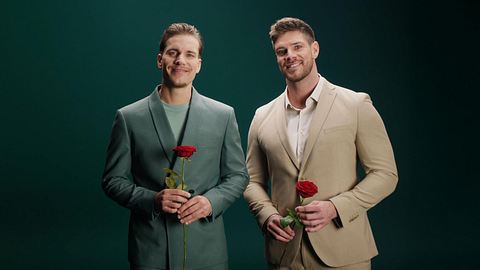 Martin Braun und Felix Stein sind die neuen Bachelors. - Foto: RTL