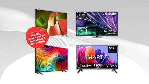 Schnell-Spar-Tage bei MediaMarkt und Saturn TV-Angebote - Foto: TVMovie / PR