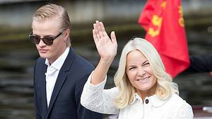 Mette-Marits Sohn Marius wurde festgenommen. - Foto: Julian Parker/UK Press via Getty Images