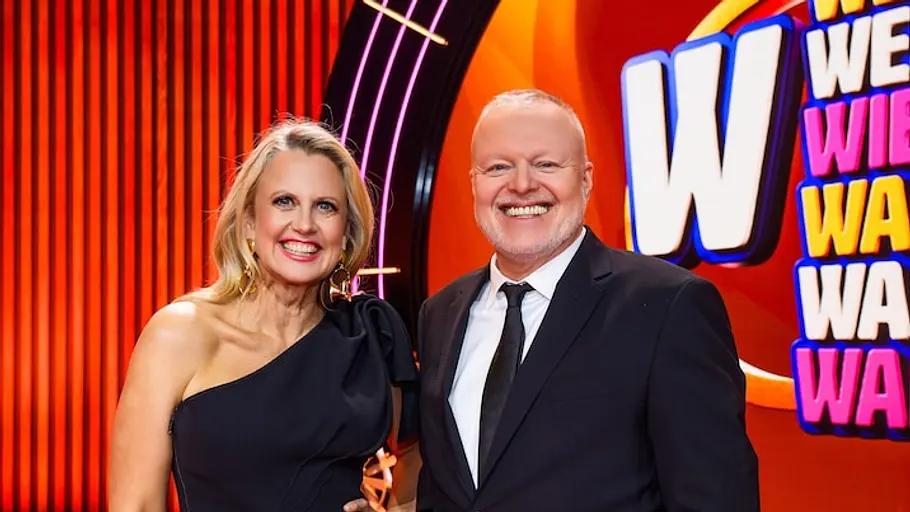 Moderatorin Barbara Schöneberger und Entertainer Stefan Raab führen durch den Abend Moderatorin Barbara Schöneberger und Entertainer Stefan Raab führen durch den Abend