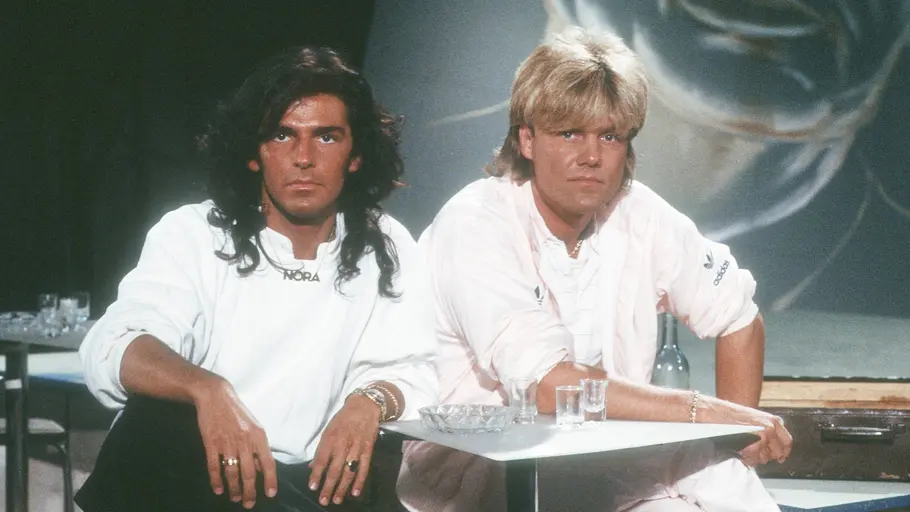 Dieter Bohlen und Thomas Anders Dieter Bohlen und Thomas Anders als „Modern Talking“