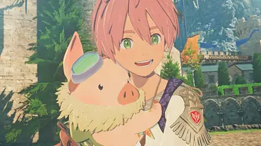 Rhea gemeinsam mit ihrem Poogey - Foto: Capcom Rhea gemeinsam mit ihrem Poogey - Foto: Capcom
