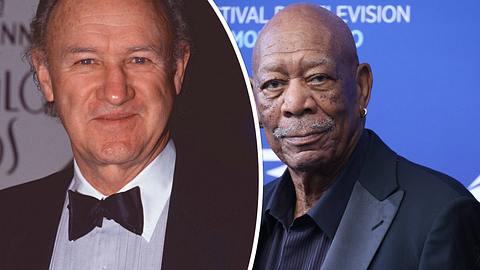 morgan-freeman-ehrt-gene-hackman - Foto: IMAGO / Landmark Media/ IMAGO / Bestimage
