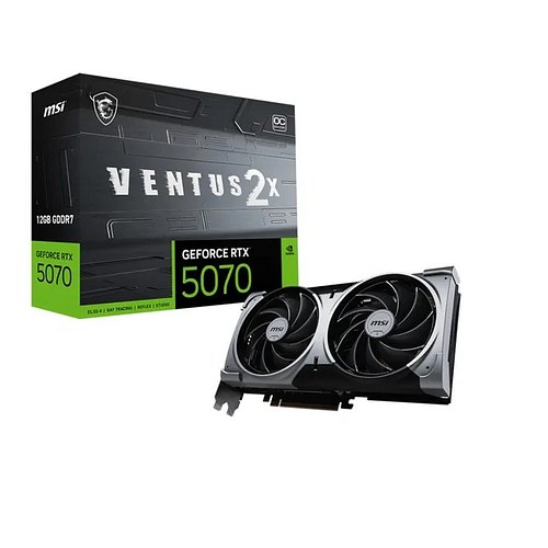 MSI GeForce RTX5070 VENTUS 2X OC 12GB GDDR7 Grafikkarte DP/HDMI