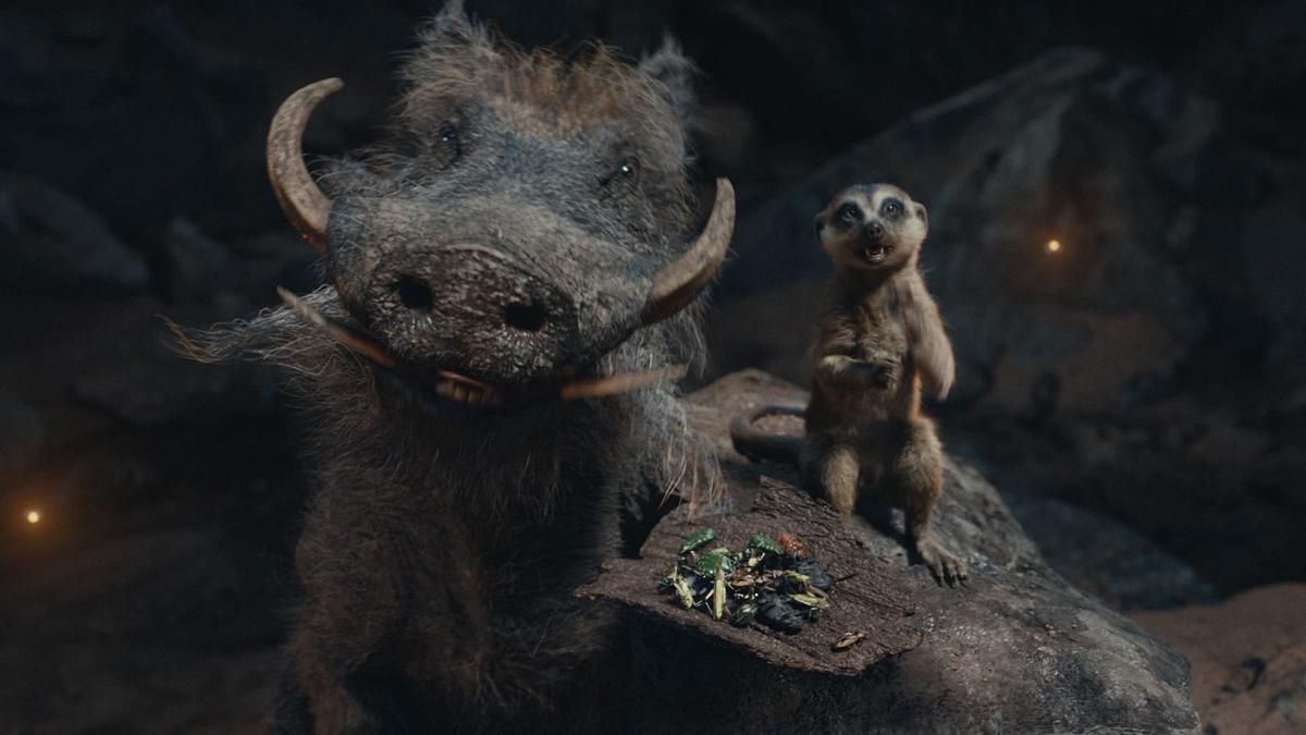 Timon und Pumbaa in Mufasa