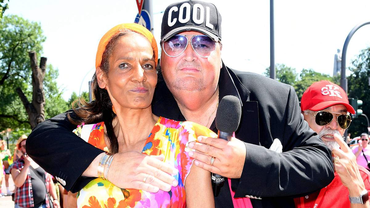 Nadja Abd el Farrag und Weggefährte Andreas Ellermann Nadja Abd el Farrag und Weggefährte Andreas Ellermann