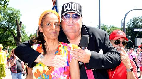 Nadja Abd el Farrag und Weggefährte Andreas Ellermann - Foto:  IMAGO / APress