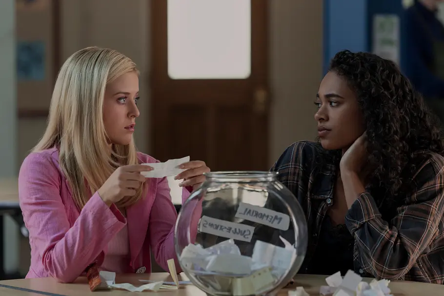 „Natürlich blond“-Serie „Elle“ Erste Szenenbilder zur „Natürlich blond“-Serie „Elle“.