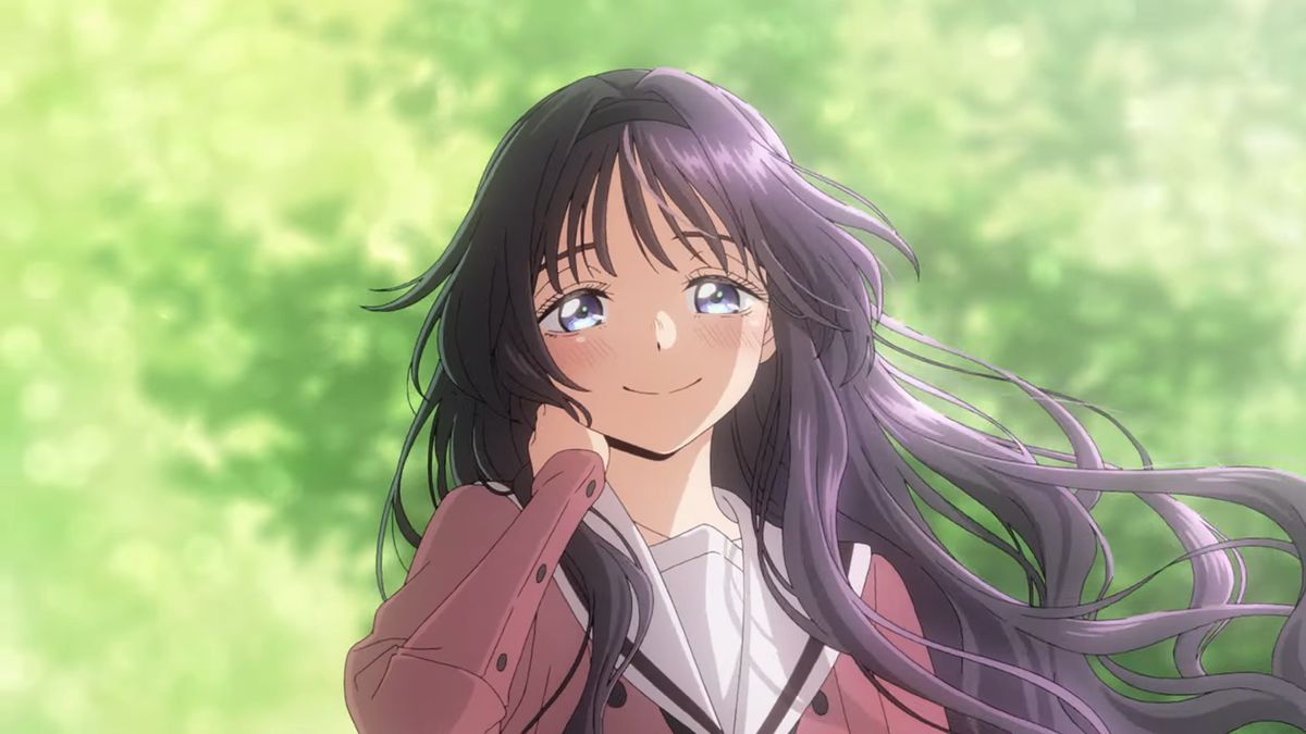 Kaoru und Rin „Kaoru und Rin“: Kaoruko mit einem traurigem Lächeln im Gesicht