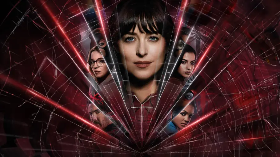 Nicht gut, aber allgegenwärtig: „Madame Web“. Promomotiv zu Madame Web.