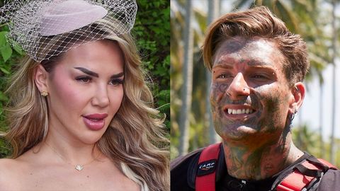 Collage bestehend aus Kim Virginia & Nikola Glumac, die sich ansehen: Jetzt macht Kim Nikola Vorwürfe - Foto: IMAGO / Gartner / Joyn/Tan Nian Xing