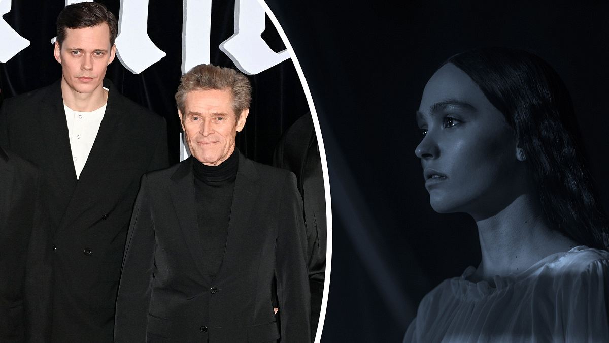 Bill Skarsgard und Willem Dafoe spielen die Hauptrollen in Nosferatu.