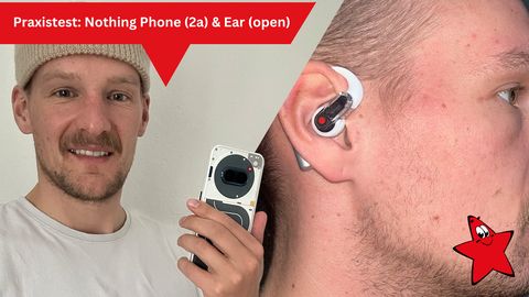 Nothing Phone 2a Nothing ear open Praxistest - Foto: tvmovie/Privat