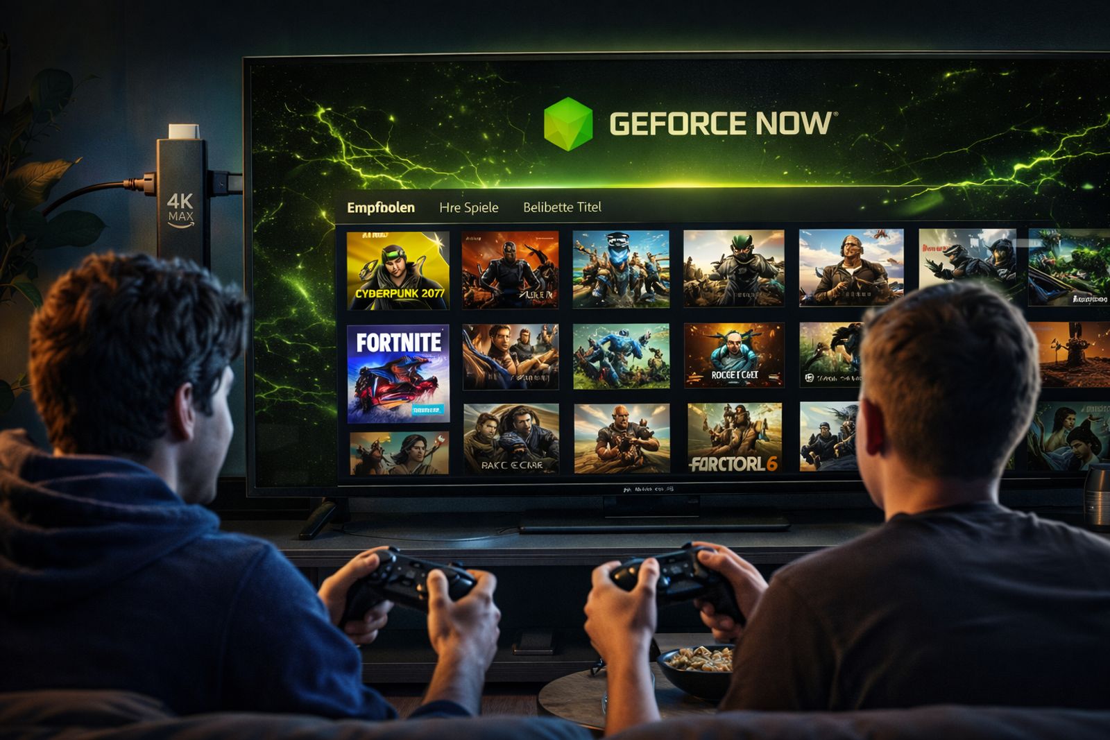 Nvidia GeForce Now: Ab sofort auf Fire TV Sticks nutzbar
