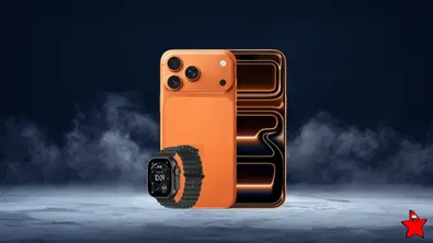 Das iPhone 17 Pro steht mit der Apple Watch Ultra 3 auf einem Podest. - Foto: TV Movie / PR Das iPhone 17 Pro steht mit der Apple Watch Ultra 3 auf einem Podest. - Foto: TV Movie / PR
