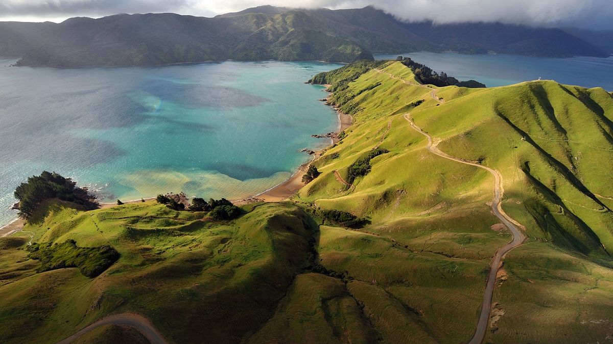 Neuseeland aus der Luft