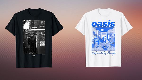 Damit siehst du Supersonic aus! Hier gibt es den Amazon-Exklusiv Merch von Oasis! - Foto: TV Movie / PR