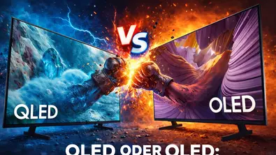 OLED oder QLED: Was ist wirklich besser? - Foto: TVM/ChatGPT/Samsung