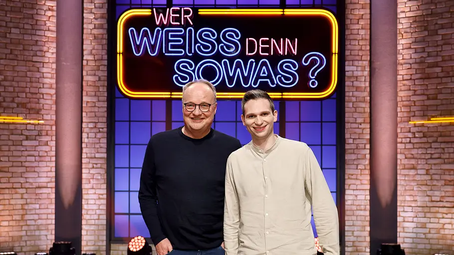 Oliver Welke und Fabian Köster Oliver Welke und Fabian Köster bei Wer weiß denn sowas