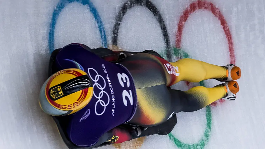 Christopher Grotheer auf der Eisbahn.