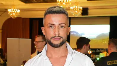 Domenico de Cicco bei der Dschungelparty zum TV-Start von Ich bin ein Star - Holt mich hier raus! (RTL) am 24.01.2025 im Hotel JW Marriott in Berlin Dschungelcamp- Party 2025 in Berlin - Foto: IMAGO / APress