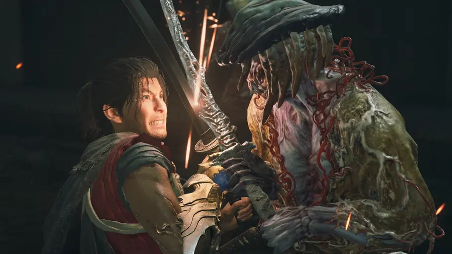 Ein Schwertkampf aus Onimusha: Way of the Sword