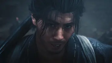 Miyamoto Musashi schaut nach vorne. - Foto: Capcom Miyamoto Musashi schaut nach vorne. - Foto: Capcom