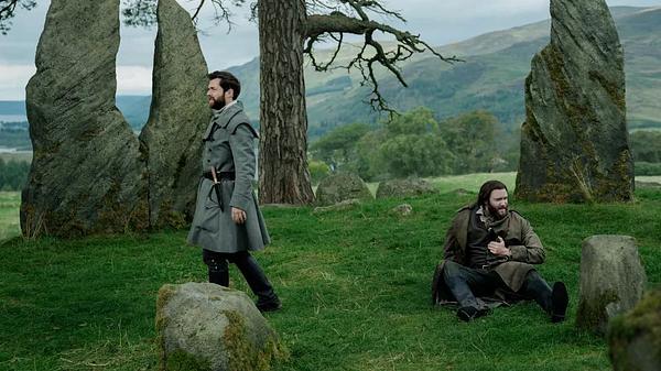 Roger und Buck in Outlander - Foto: Starz