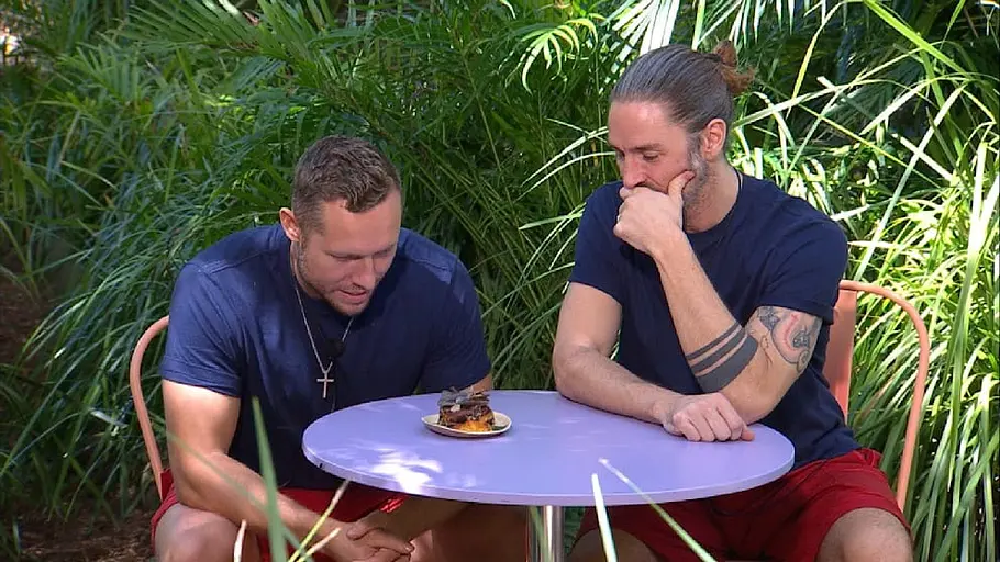 Patrick Romer und Gil Ofarim Patrick Romer und Gil Ofarim bei einer Dschungelprüfung