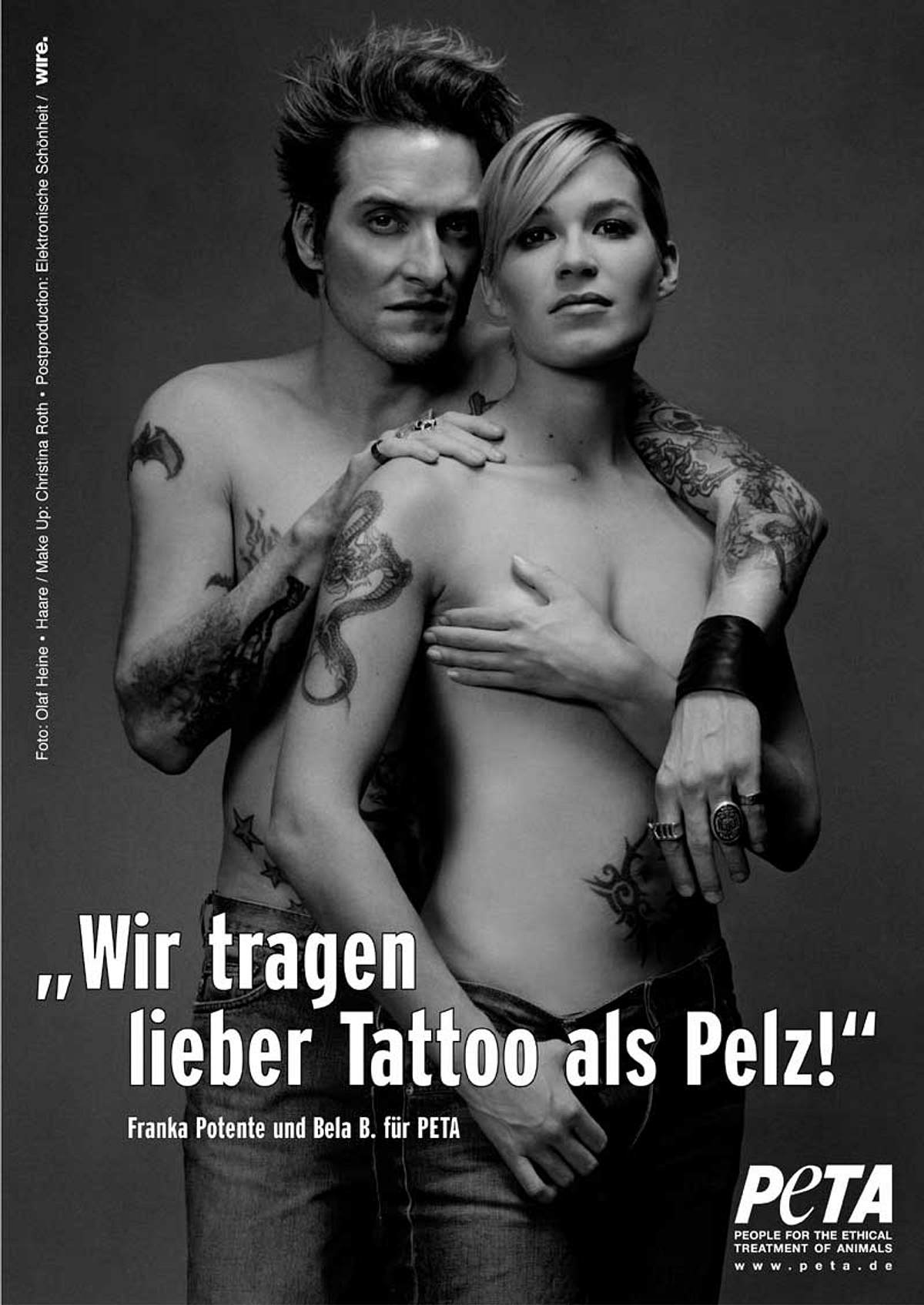 Franka Potente und Bela B. nackt