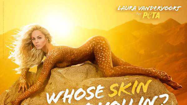 Laura Vandervoort nackt - Foto: PETA