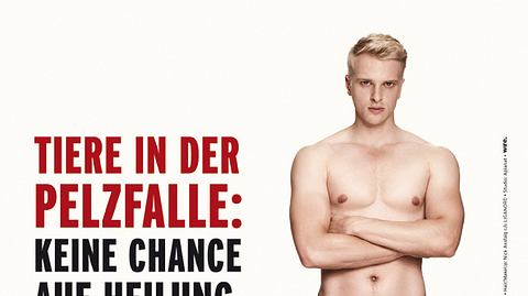 Model Mario Galla - Foto: PETA