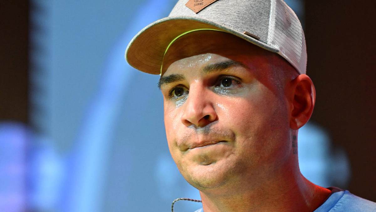Pietro Lombardi, hier angespannt und verschwitzt, will zurück nach Hause