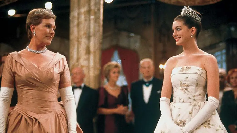 „Plötzlich Prinzessin“ Julie Andrews und Anne Hathaway in „Plötzlich Prinzessin“.