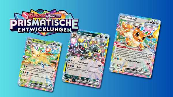 Pokémon Karten Prismatische Entwicklungen - Foto: TVM/PR