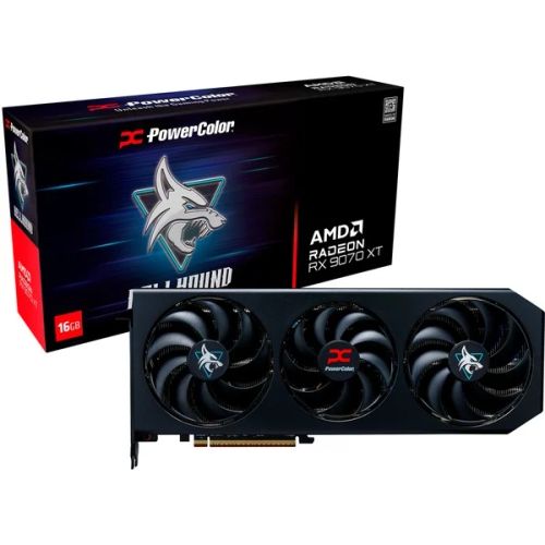 PowerColor Radeon RX 9070 XT Hellhound OC, 16 GB