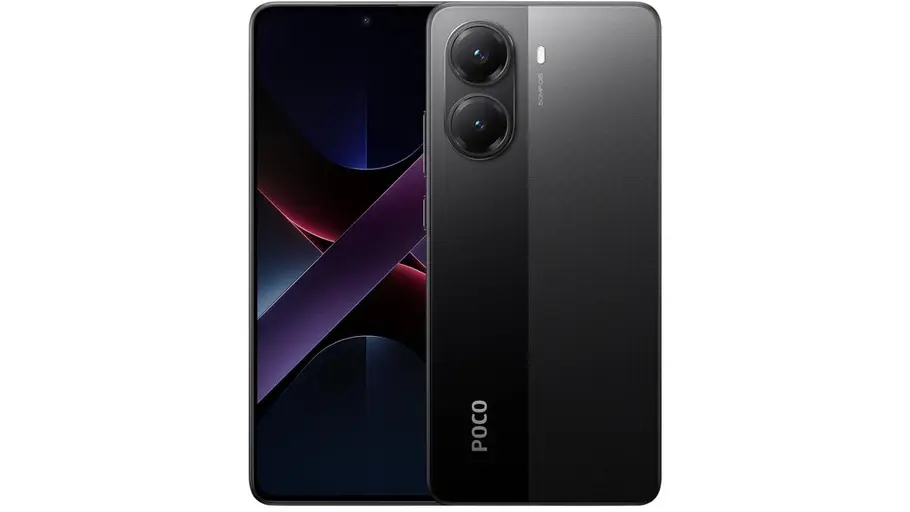 Produktbild Xiaomi Poco X7 Pro Produkbild Xiaomi Poco X7 Pro Vorder- und Hinteransicht