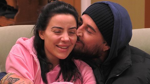 Promi Big Brother: Mike Heiter und Leyla Lahouar - Foto: Joyn.