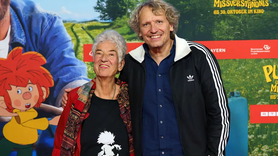 Pumuckl und seine Freunde auf einer Veranstaltung Pumuckl, Barbara von Johnson und Marcus H.Rosenmüller bei der Kinopremiere von Pumuckl 2025.
