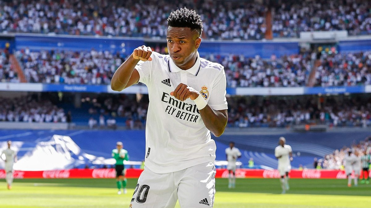 Baila, Vini – Fußballlegende Vinícius Júnior Baila, Vini – Fußballlegende Vinícius Júnior