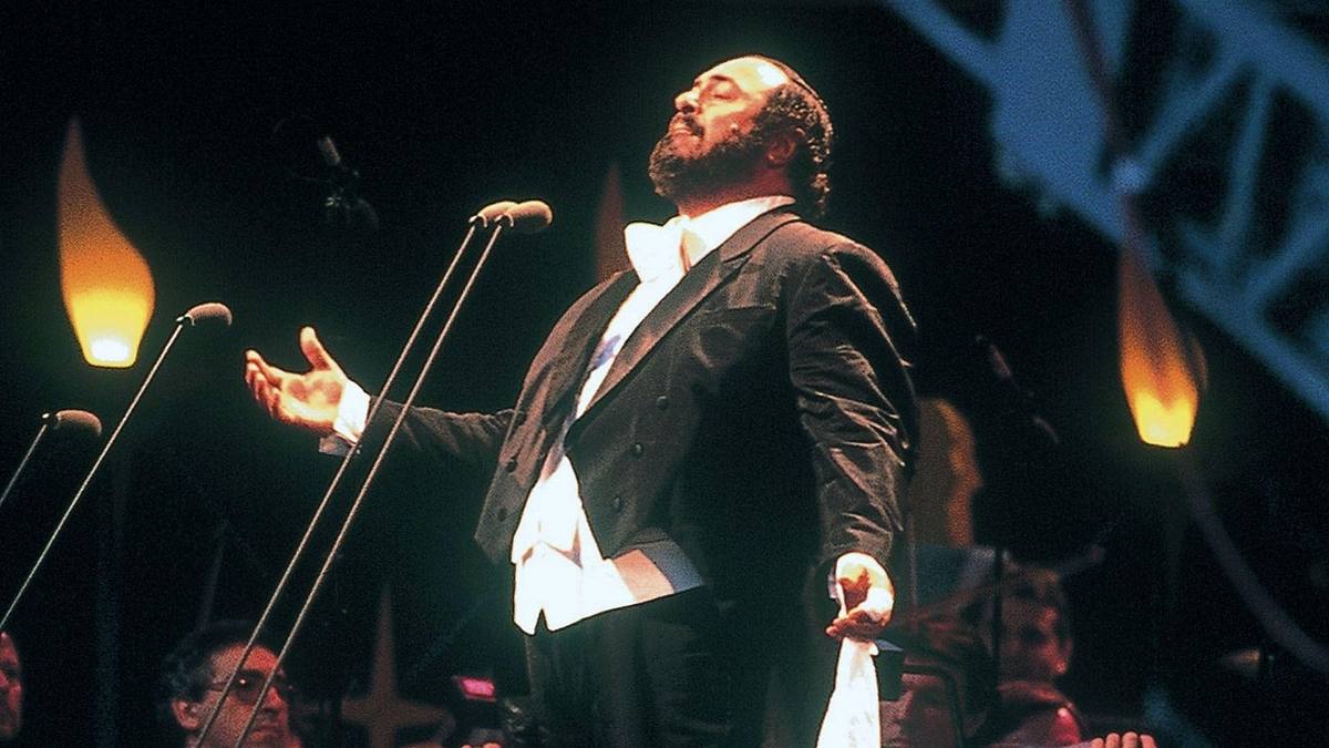 Pavarotti im Hyde Park