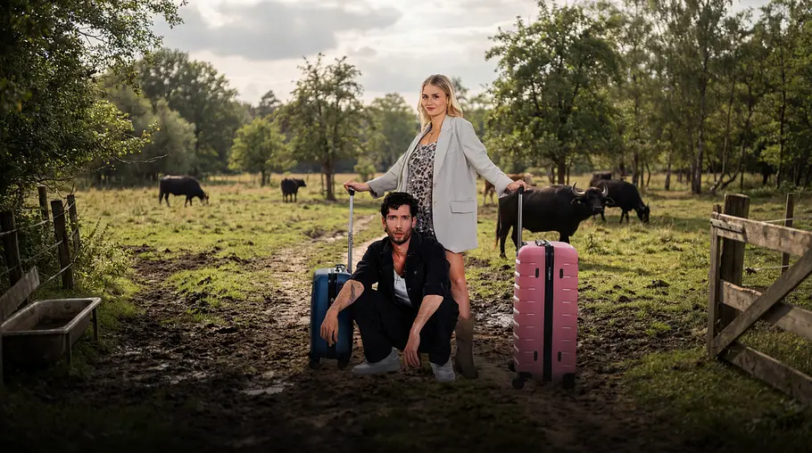 Rapper Ferry (30) und Yoga-Lehrerin Kathy (29)