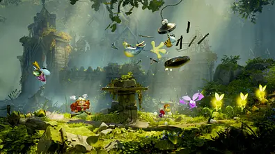 Ein Szenenbild aus dem Koop-Modus von Rayman Legends Retold - Foto: Ubisoft