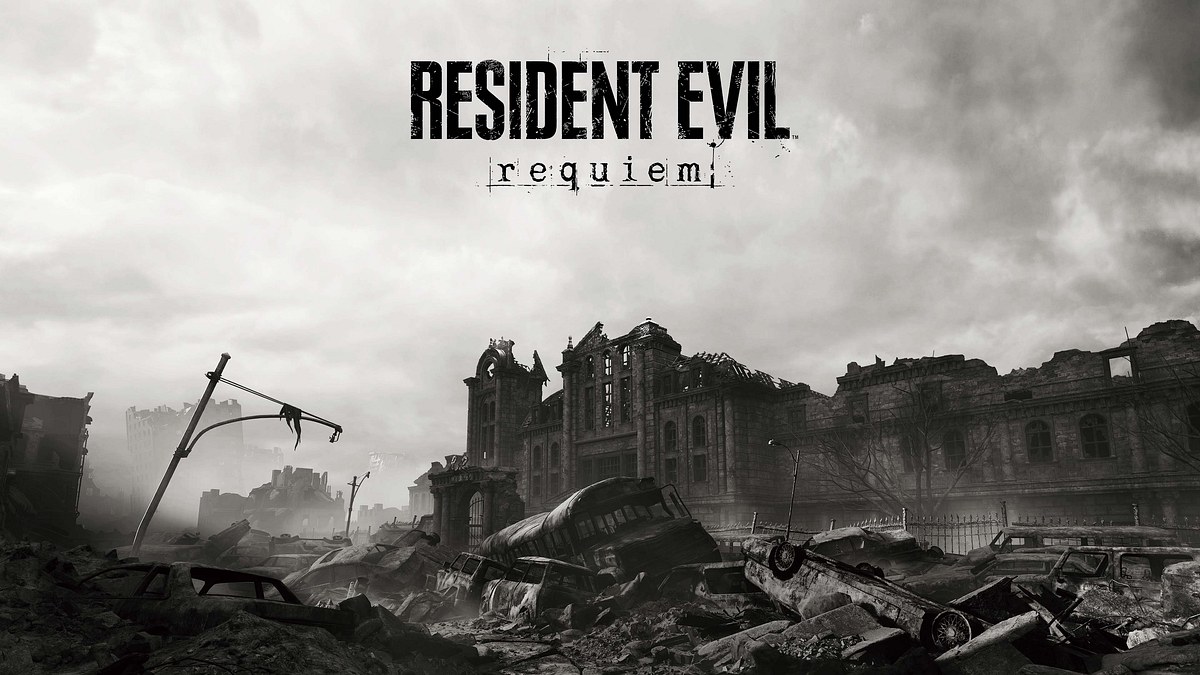 Das Key-Art zu Resident Evil: Requiem zeigt voraussichtlich das zerstörte Racoon City!
