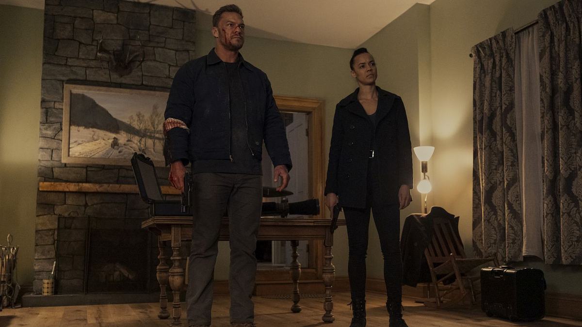 Jack Reacher und Frances Neagley aus Reacher Staffel 2