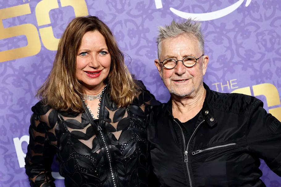 Regine Prause und Martin Semmelrogge Schauspieler Martin Semmelrogge mit seiner Gattin Regine Prause bei der Premiere der 3. Staffel der Amazon Prime Video Reality-Show The 50