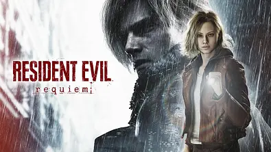 Coverart von „Resident Evil Requiem“ mit Grace und Leon - Foto: Capcom
