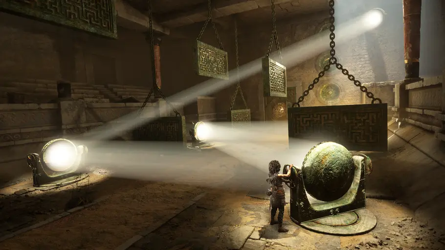 Resonance: A Plague Tale Legacy Ein Lichter- und Spiegel-Rätsel in Resonance: A Plague Tale Legacy