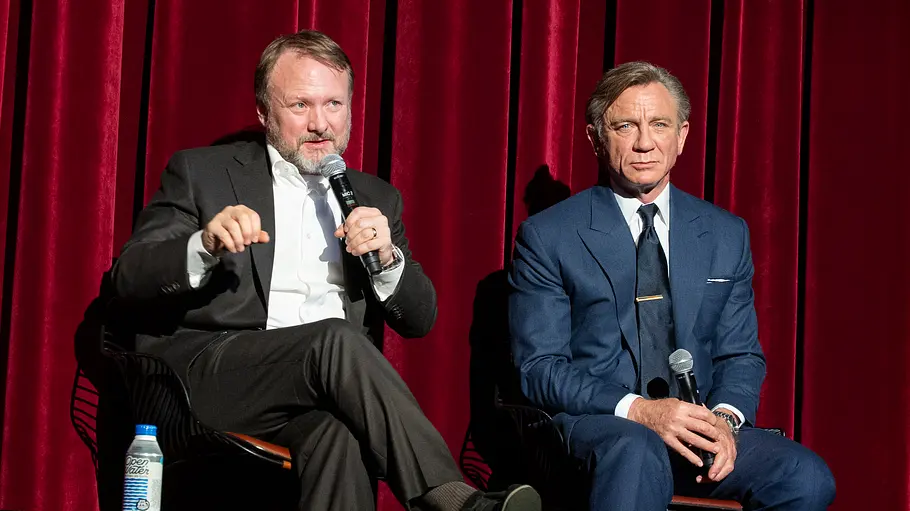 Rian Johnson und Daniel Craig Rian Johnson und Daniel Craig während des Special Screenings von „Wake Up Dead Man“ in New York City.